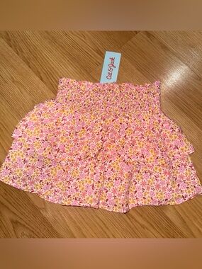 Cat & Jack girls  Floral Mini Skirt 18M, 2T, 4T…232